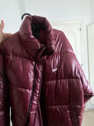 Chaqueta Pull&Bear roja acolchada