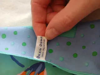 Foulard Ken Done Pesci Tropicali Multicolore