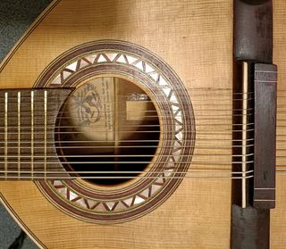 Bandurria liuteria Vicente Sanchis anni '50