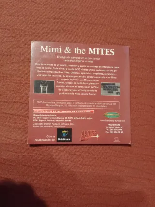 Mimi & Mites CD Juego PC retro ordenador