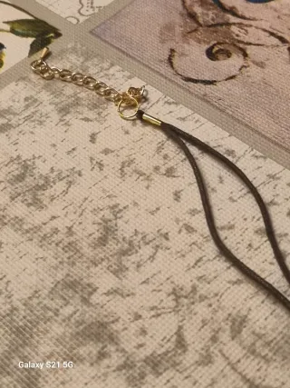 Collana con cuori intrecciati oro Odore Celtico