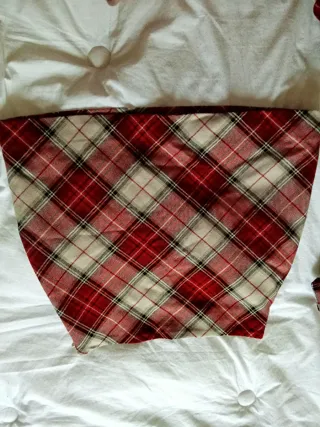 Traje H&M Chaqueta y Falda Tartán