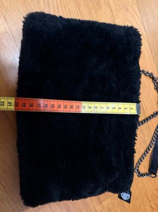 Borsa Orsetto Nera con Catena