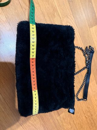 Borsa Orsetto Nera con Catena