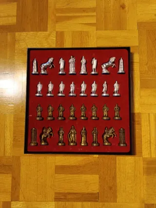 Ajedrez Metálico Coleccionable