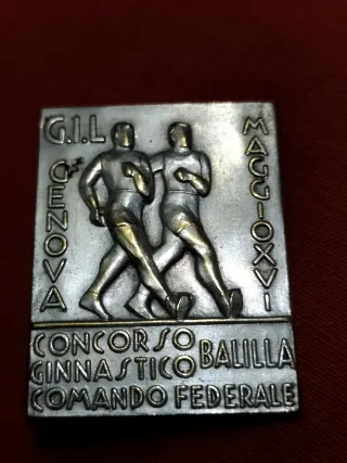 Spilla GIL Concorso Ginnastico Balilla