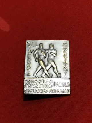 Spilla GIL Concorso Ginnastico Balilla