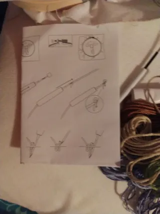 Set Punch Needle per creare sottobicchieri