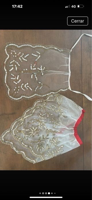 Vestido de Fallera Niña talla 10-11