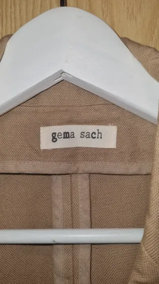 Americana beige/marrón