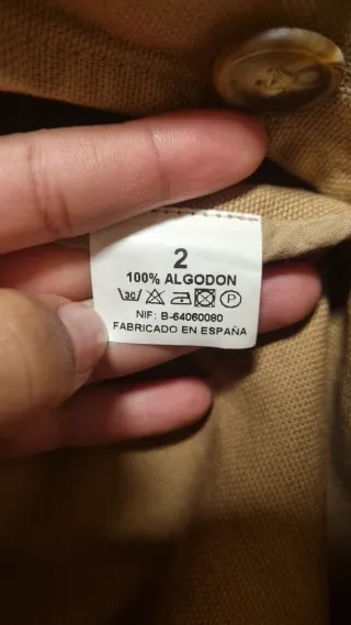 Americana beige/marrón