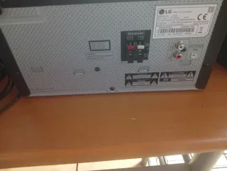 Minicadena LG Negra  Bluetooth