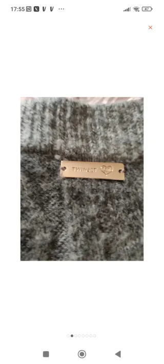 Gonna lunga Twin Set /grigio