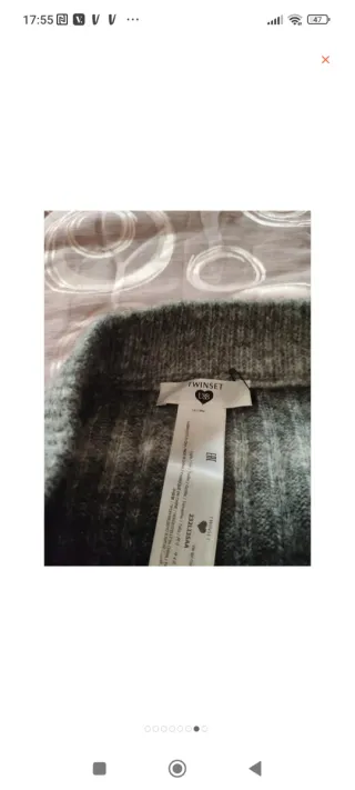 Gonna lunga Twin Set /grigio