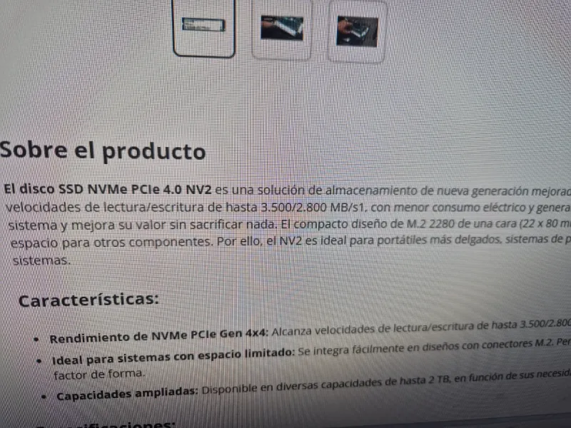 2x Kingston NV2 250GB PCIe 4.0 NVMe M.2 SSD afbeelding 2