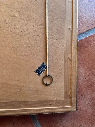 Obra de arte: Acuarela ‘’Paisaje rural’’