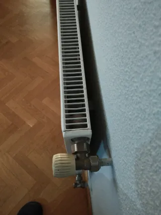 Radiador blanco metal