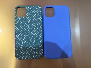 Fundas iPhone 11 Azul y Verde