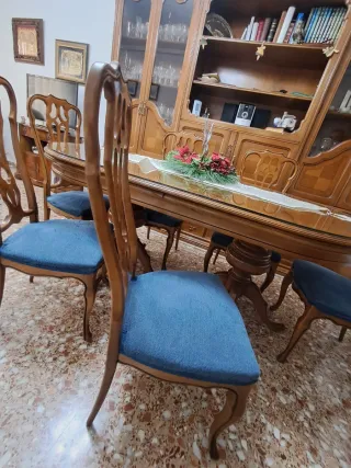 Mueble de comedor completo madera