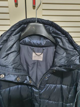 Piumino Fiorella Rubino blu