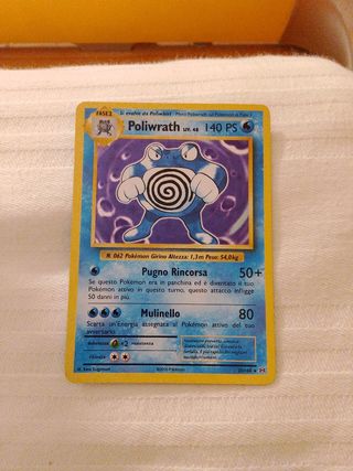Carta Pokemon Poliwrath 25/108 2016