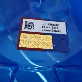 Set Cubo Playa oficial FC Barcelona