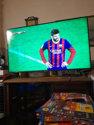 Smart TV Samsung 43 Negra Cristal UHD 4K