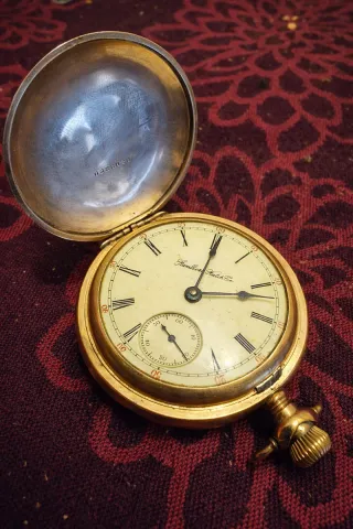 Reloj Bolsillo Hamilton Antiguo Vintage