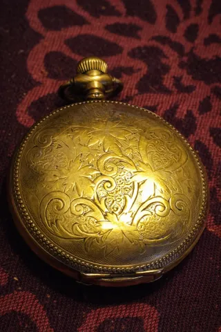 Reloj Bolsillo Hamilton Antiguo Vintage