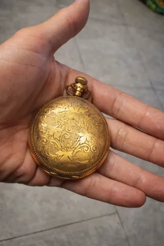 Reloj Bolsillo Hamilton Antiguo Vintage