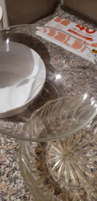 Set Insalatiere Ceramica e Vetro