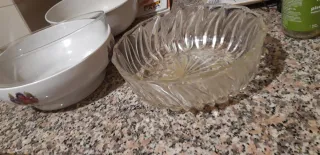 Set Insalatiere Ceramica e Vetro