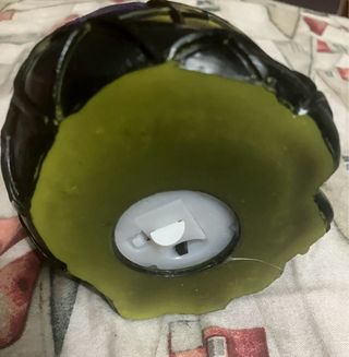 Lampada Gatto Nero Multicolore