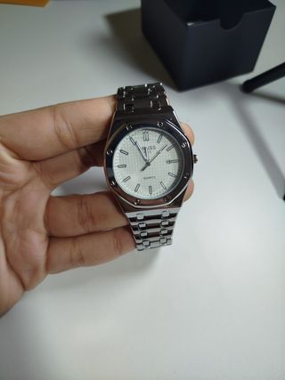 Reloj Oak blanco alta calidad 42mm
