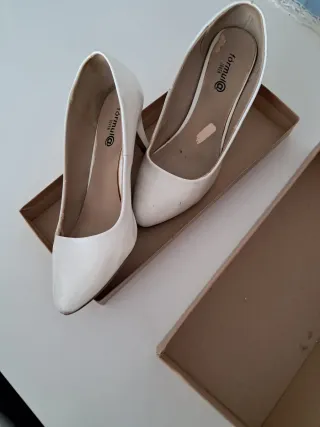 Zapatos de tacón blancos Formula Joven