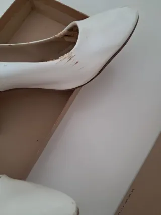Zapatos de tacón blancos Formula Joven