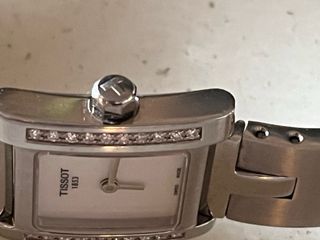 Reloj Tissot Rectangular Mujer Acero Inoxidable