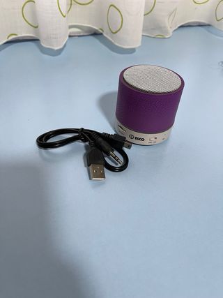 Altavoz Portátil ELCO Morado