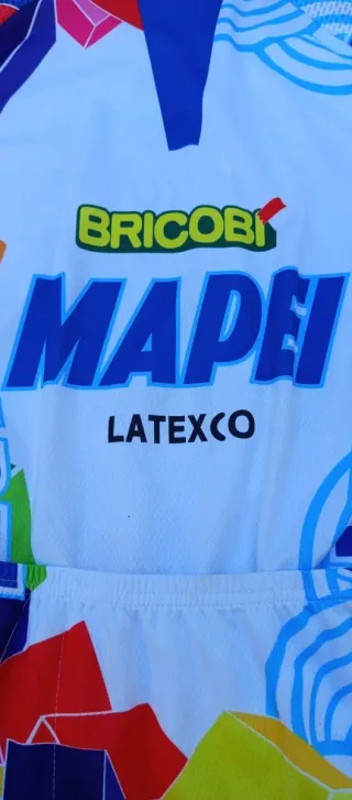 Maillot Ciclismo Mapei Bricobi