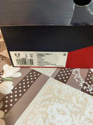 Zapatillas Halterofilia Mujer