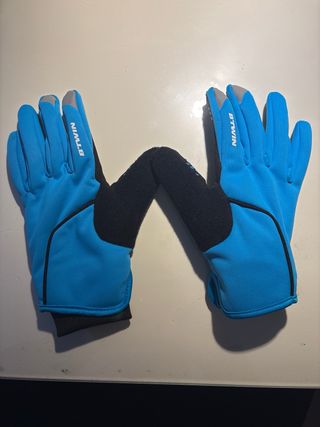 Guantes Ciclismo Btwin Azul Talla 10 Años