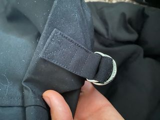 Giacca Moose Knuckles nera con cappuccio