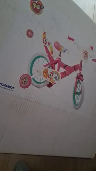 Bicicleta Infantil 14 4-6 años nueva