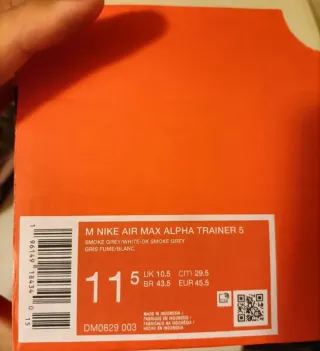 T45,5 Nike Air Max Alpha Trainer 5