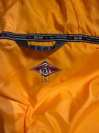 Gilet Bear Surfboards con cappuccio