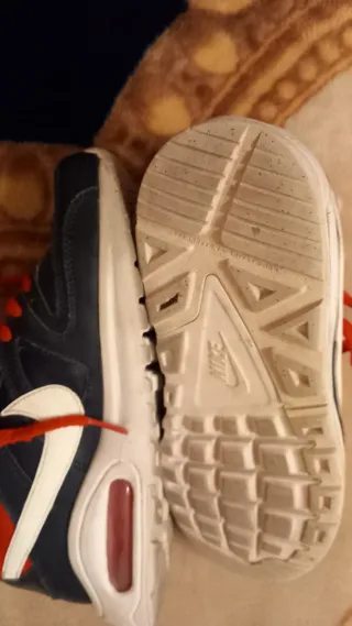 Zapatillas Nike Talla 38 Azul/Rojo