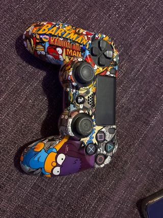 Mando PS4 Rojo Mando PS4 con funda de regalo