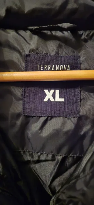 Piumino invernale Terranova Nero Taglia XL