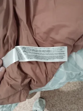 Chaqueta Mango rosa acolchada