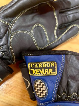 Guantes Moto Caña Larga Carbon Kevlar